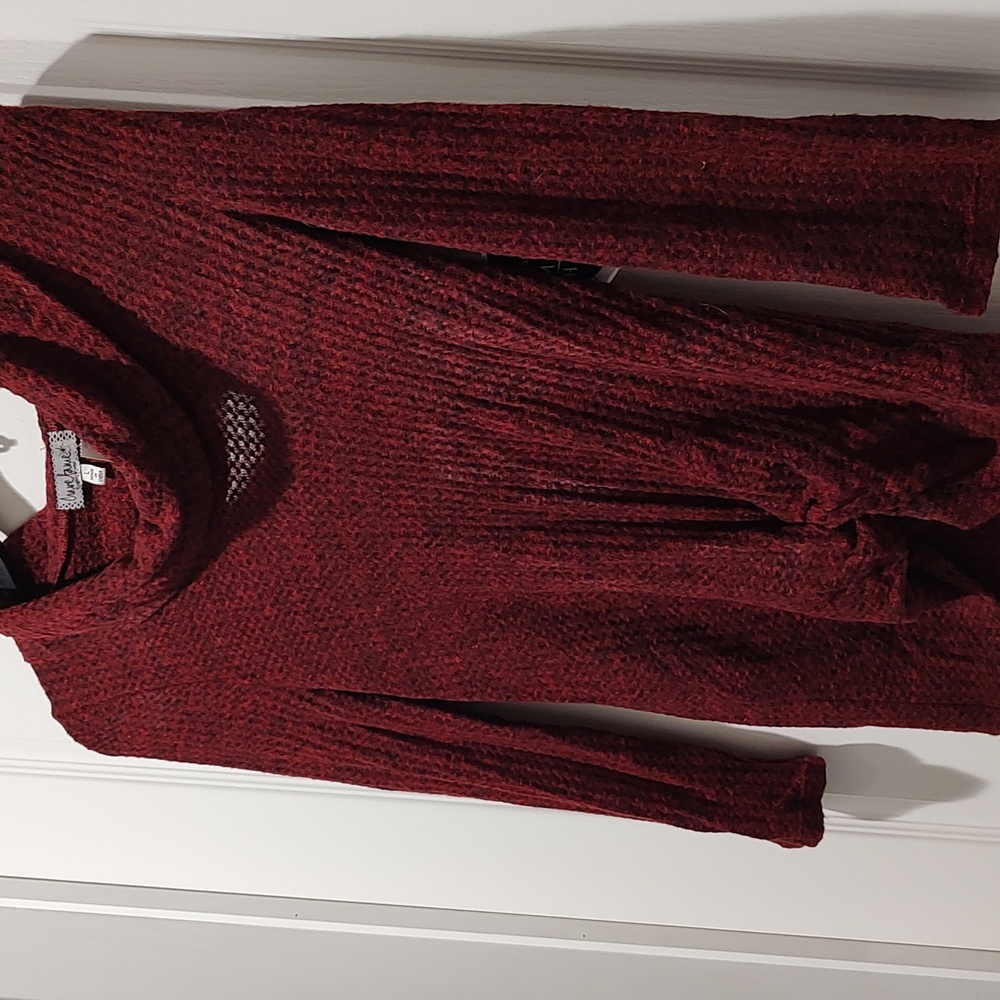 A large maroon sweater by Cravefame by Almost Famous.